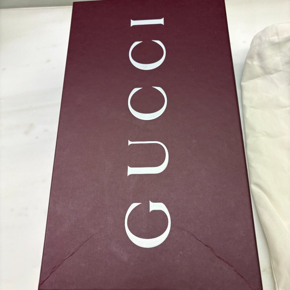 Brand New In Box! Beautiful Black 1953 Gucci Men's Loafers - 9.5 UK/10.5 US - Picture 2 of 12